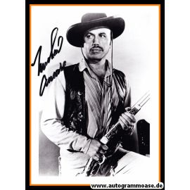 Autogramm Film (USA) | Michael ANSARA | 1960er Foto (Portrait SW XL) Western