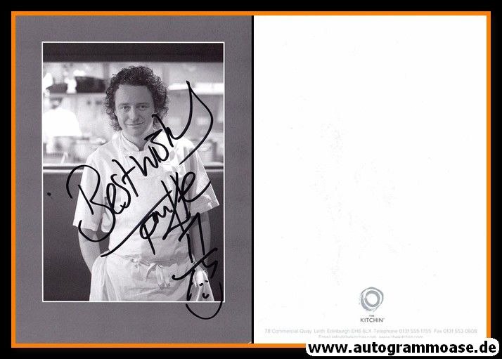 Autogramm Koch (UK) | Tom KITCHIN | 2010er (Portrait SW)