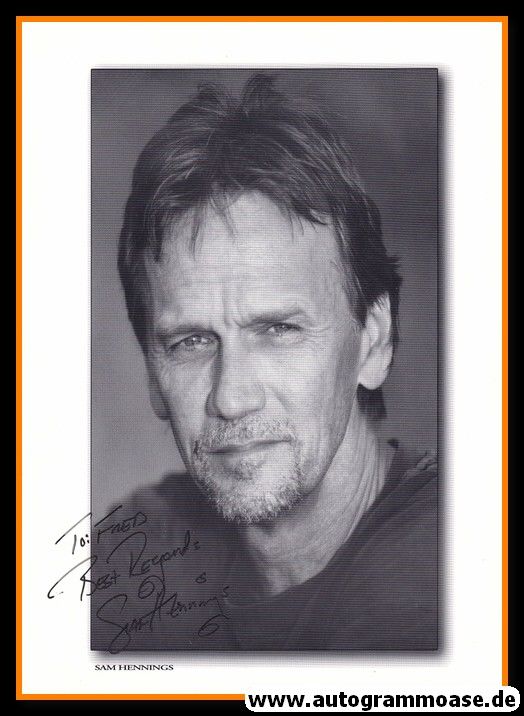 Autogramm Film (USA) | Sam HENNINGS | 2000er (Portrait SW)