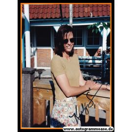 Autogramm Film (USA) | Keely SIMS | 1990er Foto (Portrait Color)