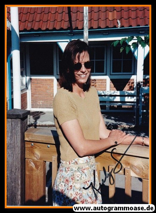 Autogramm Film (USA) | Keely SIMS | 1990er Foto (Portrait Color)