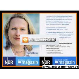 Autogramm TV | NDR | Harriet HEISE | 2007  "SH Magazin" (Garrels) 1