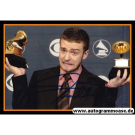 Autogramm Film (USA) | Justin TIMBERLAKE | 2004 Foto (Portrait Color Grammy)