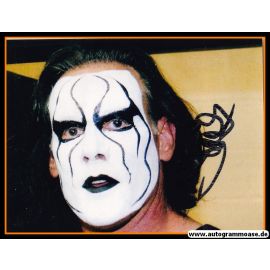 Autogramm Wrestling | STING (Steve Borden) | 2000er Foto (Portrait Color)