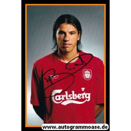 Autogramm Fussball | FC Liverpool | 2004 Foto | Milan BAROS (Portrait Color)
