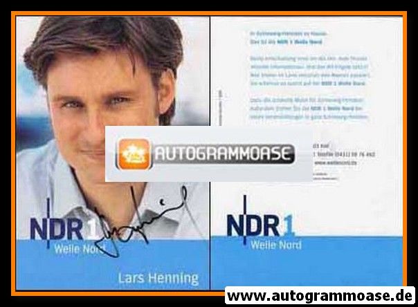 Autogramm Radio | NDR1 Welle Nord | Lars HENNING | 2007 (Portrait Color) Garrels