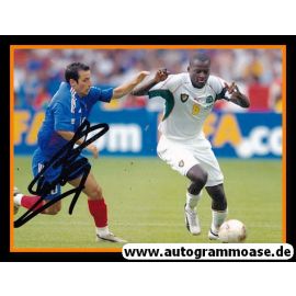 Autogramm Fussball | Frankreich | 2000er Foto | Ludovic GIULY (Spielszene Kamerun)