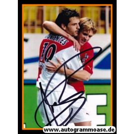 Autogramm Fussball | AS Monaco | 2003 Foto | Fernando MORIENTES (Jubelszene Color)