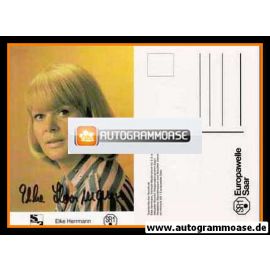 Autogramm TV | SR | Elke HERRMANN | 1970er (Portrait Color)