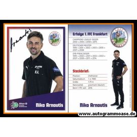 Autogramm Fussball (D) | 1. FFC Frankfurt | 2018 | Niko ARNAUTIS