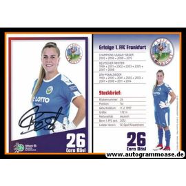Autogramm Fussball (D) | 1. FFC Frankfurt | 2018 | Cara BÖSL