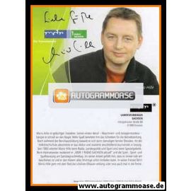 Autogramm Radio | MDR1 Sachsen | Mario HILLE | 2005 (Portrait Color) Heinrich