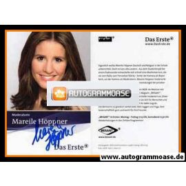 Autogramm TV | ARD | Mareile HÖPPNER | 2011 "Brisant" (Heinrich)