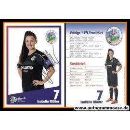 Autogramm Fussball (D) | 1. FFC Frankfurt | 2016 | Isabella MÖLLER