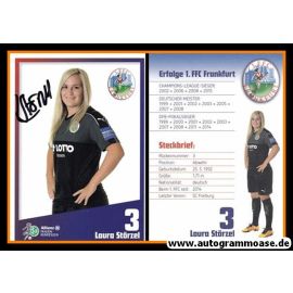 Autogramm Fussball (D) | 1. FFC Frankfurt | 2016 | Laura STÖRZEL