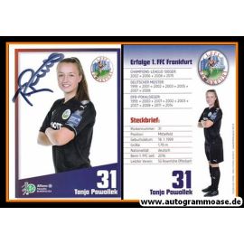 Autogramm Fussball (D) | 1. FFC Frankfurt | 2017 | Tanja PAWALLEK