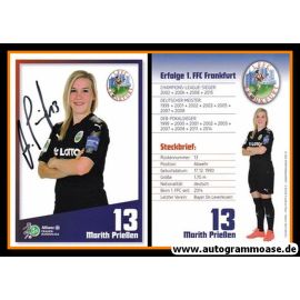 Autogramm Fussball (D) | 1. FFC Frankfurt | 2017 | Marith PRIESSEN