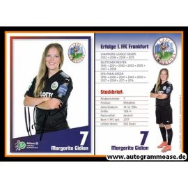 Autogramm Fussball (D) | 1. FFC Frankfurt | 2017 | Margarita GIDION