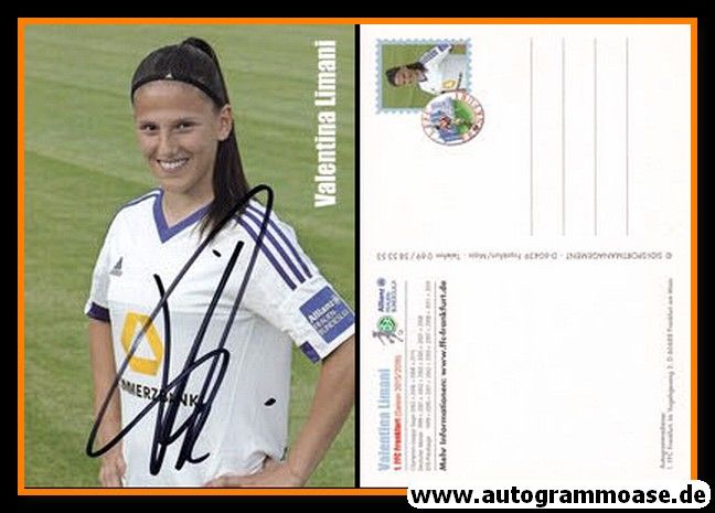 Autogramm Fussball (D) | 1. FFC Frankfurt | 2015 | Valentina LIMANI