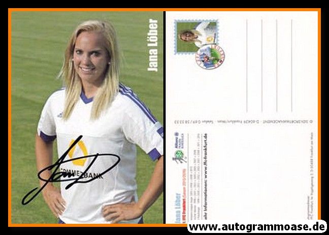 Autogramm Fussball (D) | 1. FFC Frankfurt | 2015 | Jana LÖBER