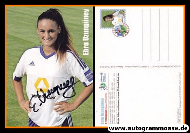 Autogramm Fussball (D) | 1. FFC Frankfurt | 2015 | Ebru UZUNGÜNEY