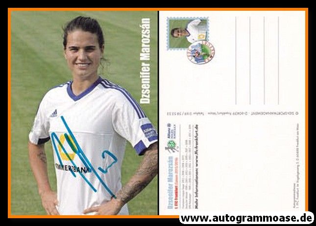 Autogramm Fussball (D) | 1. FFC Frankfurt | 2015 | Dzsenifer MAROSZAN