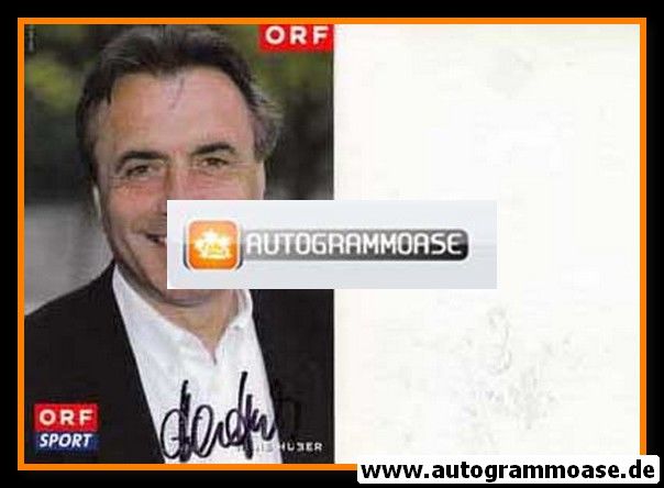 Autogramm TV | ORF Sport | Hans HUBER | 2000er (Portrait Color)