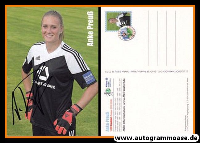 Autogramm Fussball (D) | 1. FFC Frankfurt | 2015 | Anke PREUSS
