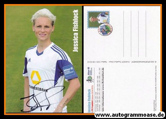 Autogramm Fussball (D) | 1. FFC Frankfurt | 2014 | Jessica FISHLOCK