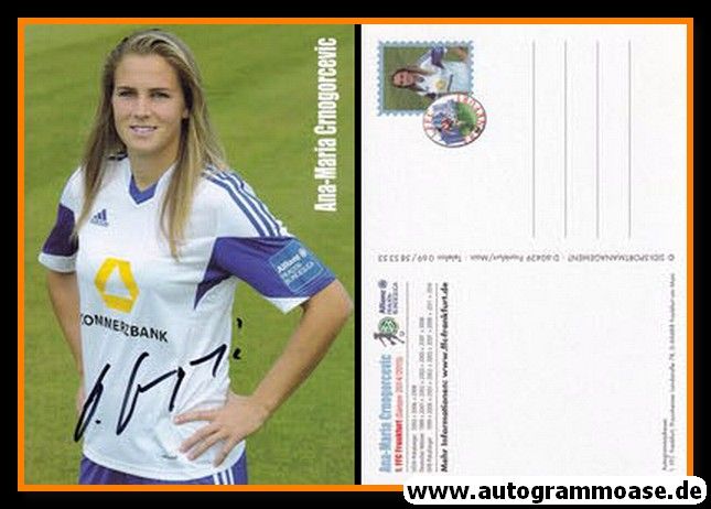 Autogramm Fussball (D) | 1. FFC Frankfurt | 2014 | Ana-Maria CRNOGORCEVIC