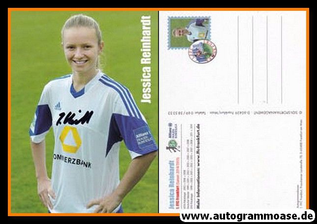 Autogramm Fussball (D) | 1. FFC Frankfurt | 2014 | Jessica REINHARDT
