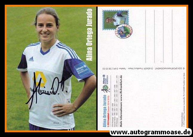 Autogramm Fussball (D) | 1. FFC Frankfurt | 2014 | Alina ORTEGA JURADO