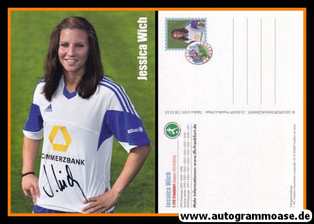 Autogramm Fussball (D) | 1. FFC Frankfurt | 2013 | Jessica WICH
