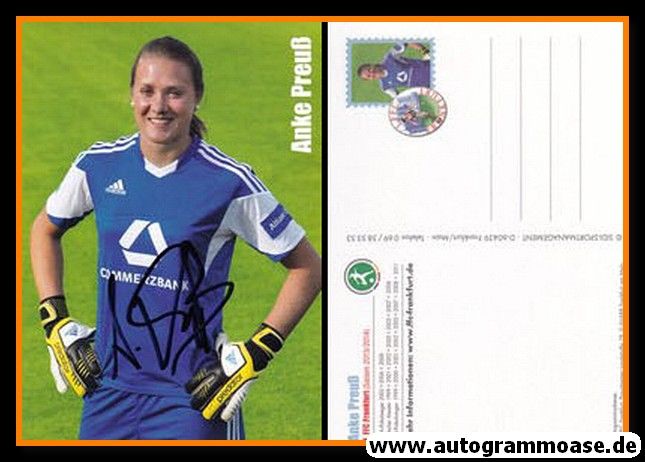 Autogramm Fussball (D) | 1. FFC Frankfurt | 2013 | Anke PREUSS