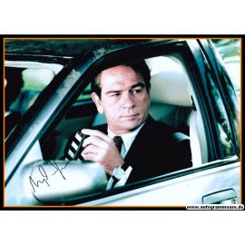 Autogramm Film (USA) | Tommy LEE JONES | 1998 Foto "US Marshals" XL