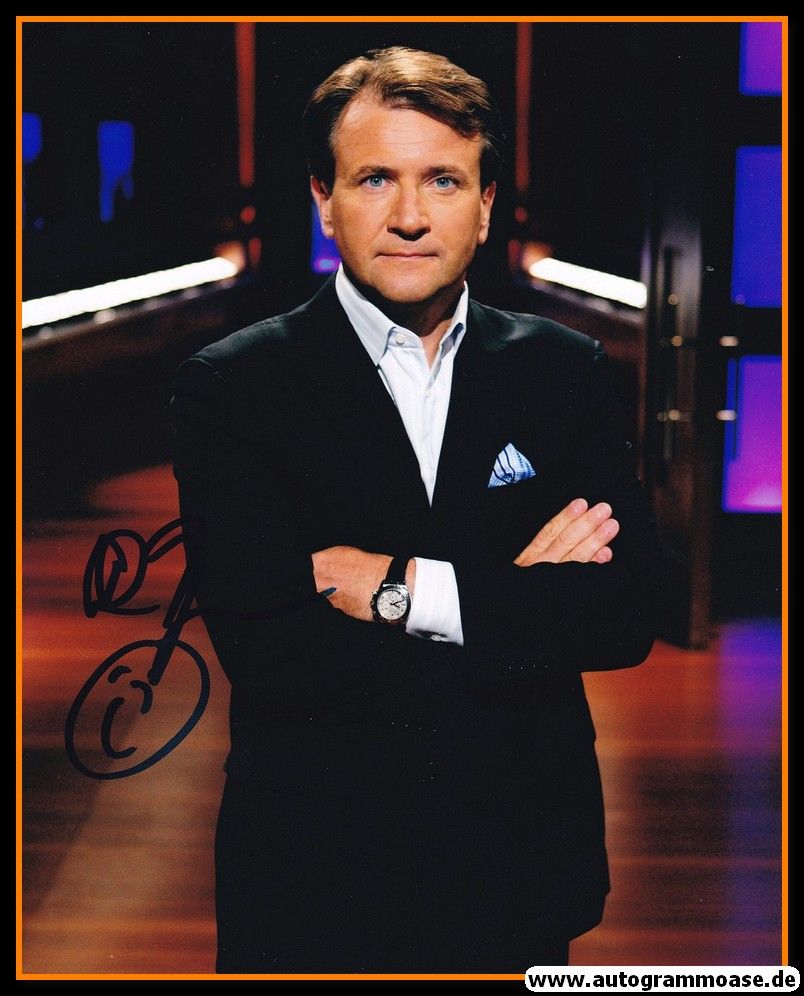 Autogramm TV (Kanada) | Robert HERJAVEC | 2000er Foto (Portrait Color) Shark Tank XL