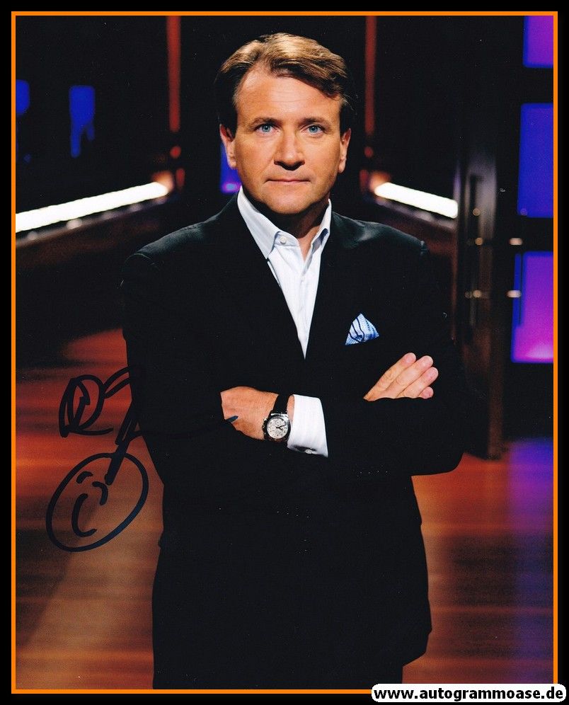Autogramm TV (CAN) | Robert HERJAVEC | 2000er Foto (Portrait Color) Shark Tank XL