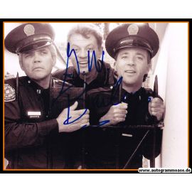 Autogramm Film (USA) | G.W. BAILEY | 1989 Foto "Police Academy 6" XL