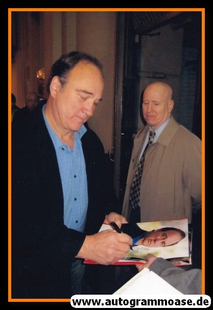 Autogramm Film (USA) | James BELUSHI | 2000er Foto "According To Jim" XL COA