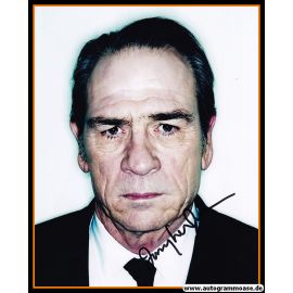 Autogramm Film (USA) | Tommy LEE JONES | 2010er Foto (Portrait Color) XL