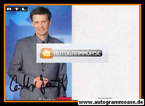 Autogramm TV | RTL | Günther JAUCH | 1990er (Portrait Color) Beusker