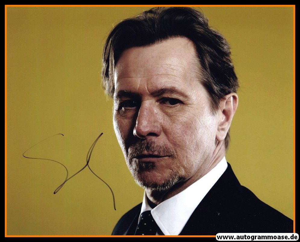 Autogramm Film (UK) | Gary OLDMAN | 2010er Foto (Portrait Color) XL