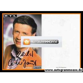 Autogramm TV | RTL | Günther JAUCH | 1990er (Portrait Color) Gregorowius