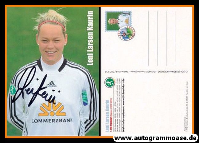 Autogramm Fussball (D) | 1. FFC Frankfurt | 2009 | Leni LARSEN KAURIN