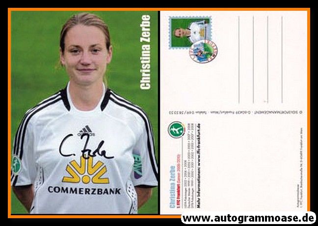 Autogramm Fussball (D) | 1. FFC Frankfurt | 2009 | Christina ZERBE