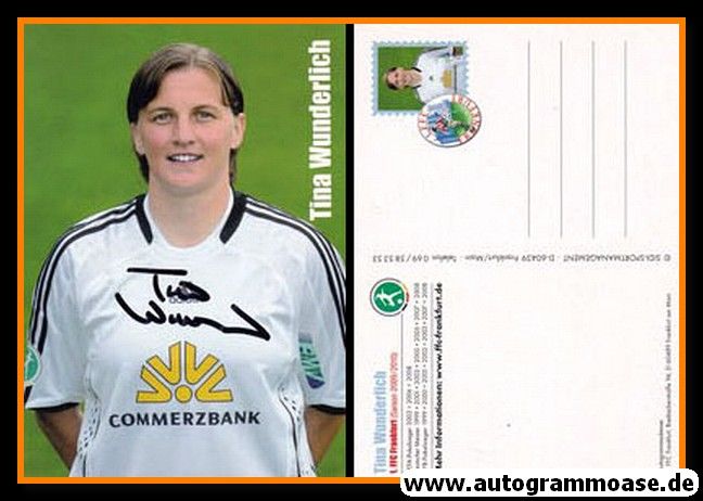 Autogramm Fussball (D) | 1. FFC Frankfurt | 2009 | Tina WUNDERLICH