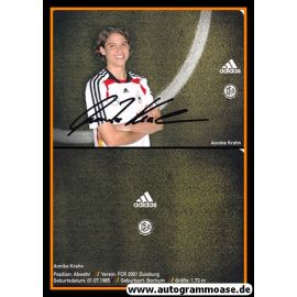 Autogramm Fussball (D) | DFB | 2008 Adidas | Annike KRAHN