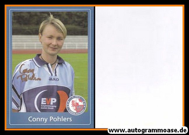Autogramm Fussball (D) | 1. FFC Turbine Potsdam | 1990er | Conny POHLERS