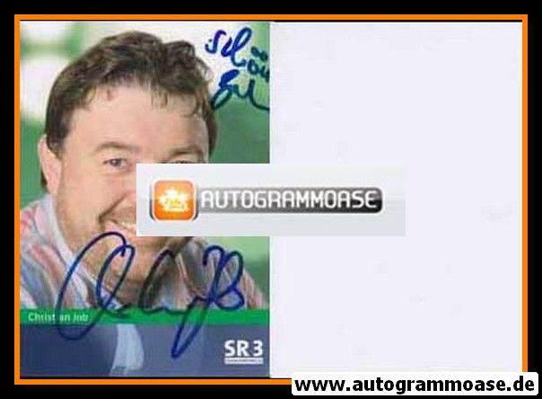 Autogramm Radio | SR3 Saarlandwelle | Christian JOB | 2000er (Portrait Color) 1
