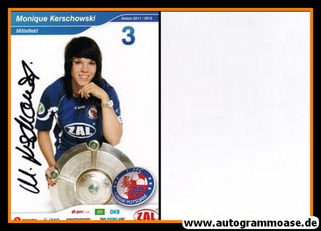 Autogramm Fussball (D) | 1. FFC Turbine Potsdam | 2011 | Monique KERSCHOWSKI